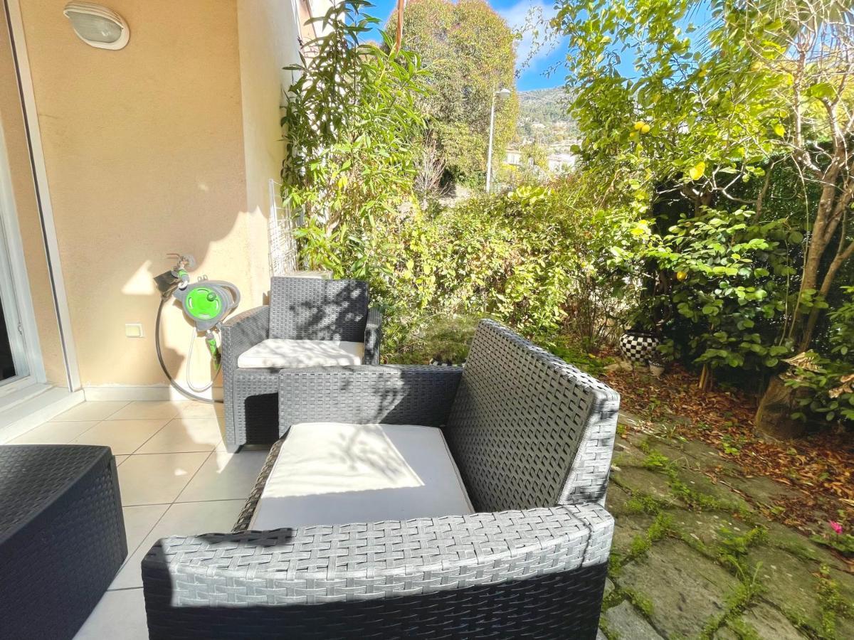Studio Avec Jardin - Garage - 500M Des Plages Menton Dış mekan fotoğraf